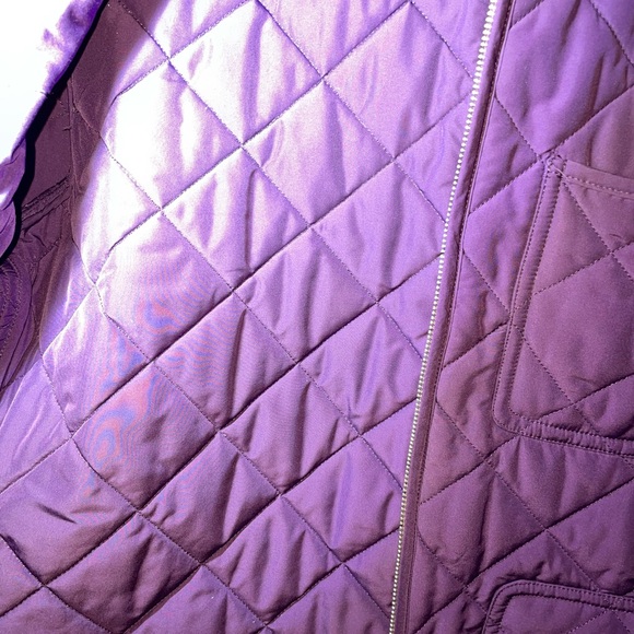 Quilted Purple Ralph Lauren Jacket - Picture 9 of 10